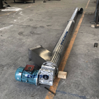 Heavy Duty 1 - 40m Horizontal Helical Screw Conveyor For Milk Powder