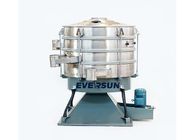 Powder Processing Vibratory Tumbler Machine With Pneumatic Lifting Device