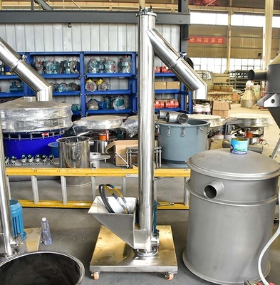 Stainless Steel Spiral Powder Particles Continuous Transport Sealed Conveyor