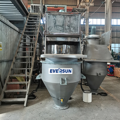 Easy to operate stainless steel GF-800 model dust-free discharge station
