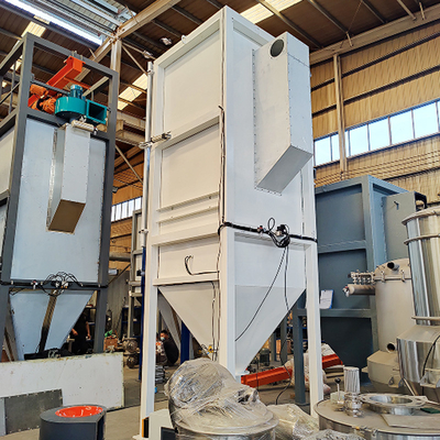 sealed stainless steel bulk bag unloading station for industries
