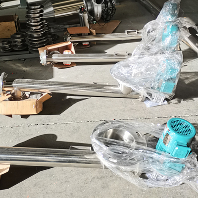 Stainless Steel Tubular Screw Conveyor Efficient Feeding Equipment