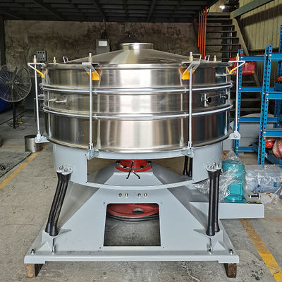 Food-grade stainless steel tumbler screening machine for accurate and layered material separation