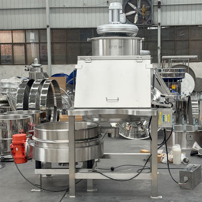 Small Bag Unpacking Powder And Granule Feeding Machine, Flour Feeding And Impurity Removal Integrated Equipment