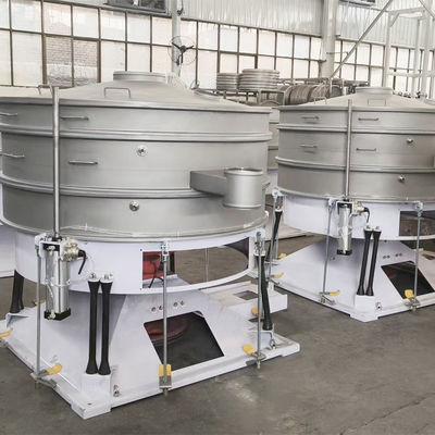 High-yield stainless steel tumbler sieve for precise and gentle screening in chemical food and metal powder industries