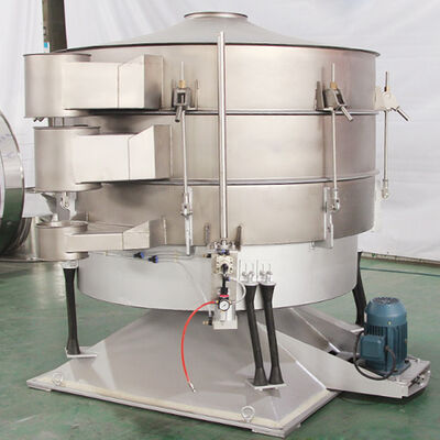 Tumbler Screening Machine Designed for Separation and Gentle Treatment of Fine Fragile and Sticky Industrial Materials