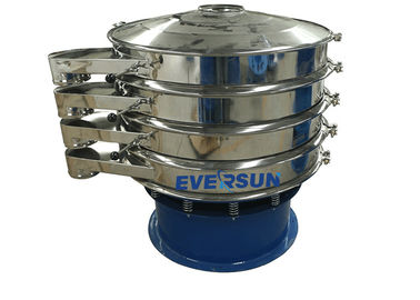 Charcoal Sieving Carbon Steel Round Vibrating Screen