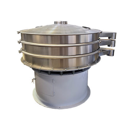 Máquina de cribado vibratorio compacta y flexible para materiales en polvo y partículas