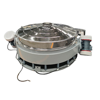 Máquina de cribado continuo para alimentación granular con tamiz de paso directo de acero inoxidable de grado alimenticio