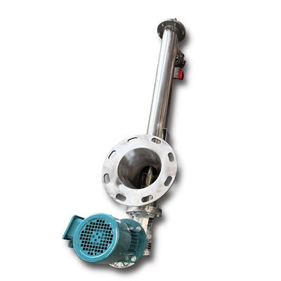 Sistema de transporte continuo de transportador de tornillo que evita el derrame de polvo y garantiza un entorno limpio para polvos y gránulos