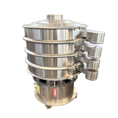 Máquina de cribado vibratorio con trayectoria de movimiento tridimensional para cribado de materiales granulares y en polvo