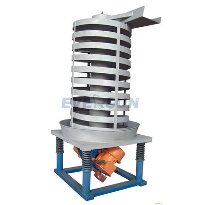 Transportador de tornillo de auger Elevador espiral vertical completamente cerrado para el levantamiento continuo de polvo seco y materiales granulares