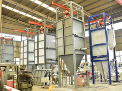 500 - 2000kg Ton Bag Unpacking Machine With que pesa el sistema