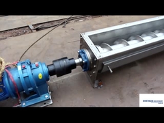 Tipo automático modificado para requisitos particulares transportador de U del taladro de la máquina del alimentador de tornillo