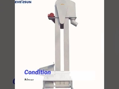 Cinturón de elevación de material a granel / elevador de cubo de cadena transportador de alimentación eléctrica