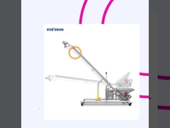 SUS304 316L Sistema de transporte Aguilar transportador de tornillo de alimentación