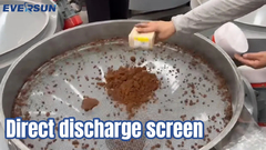 El cribado lineal cumple con los requisitos de clasificación de materiales granulares